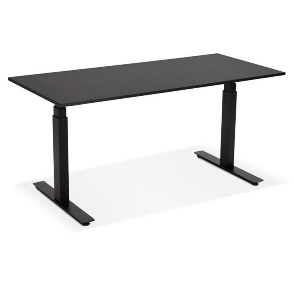 Paris Prix Bureau Design Réglable  Électrique  160cm Noir