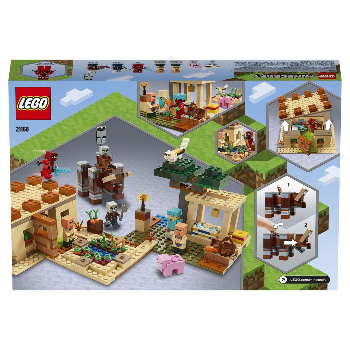 LEGO Minecraft 21160 - L&rsquo;Attaque des Illageois