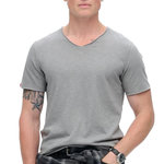 SUPERDRY T Shirt  Homme Superdru Raw. Coloris disponibles : Gris