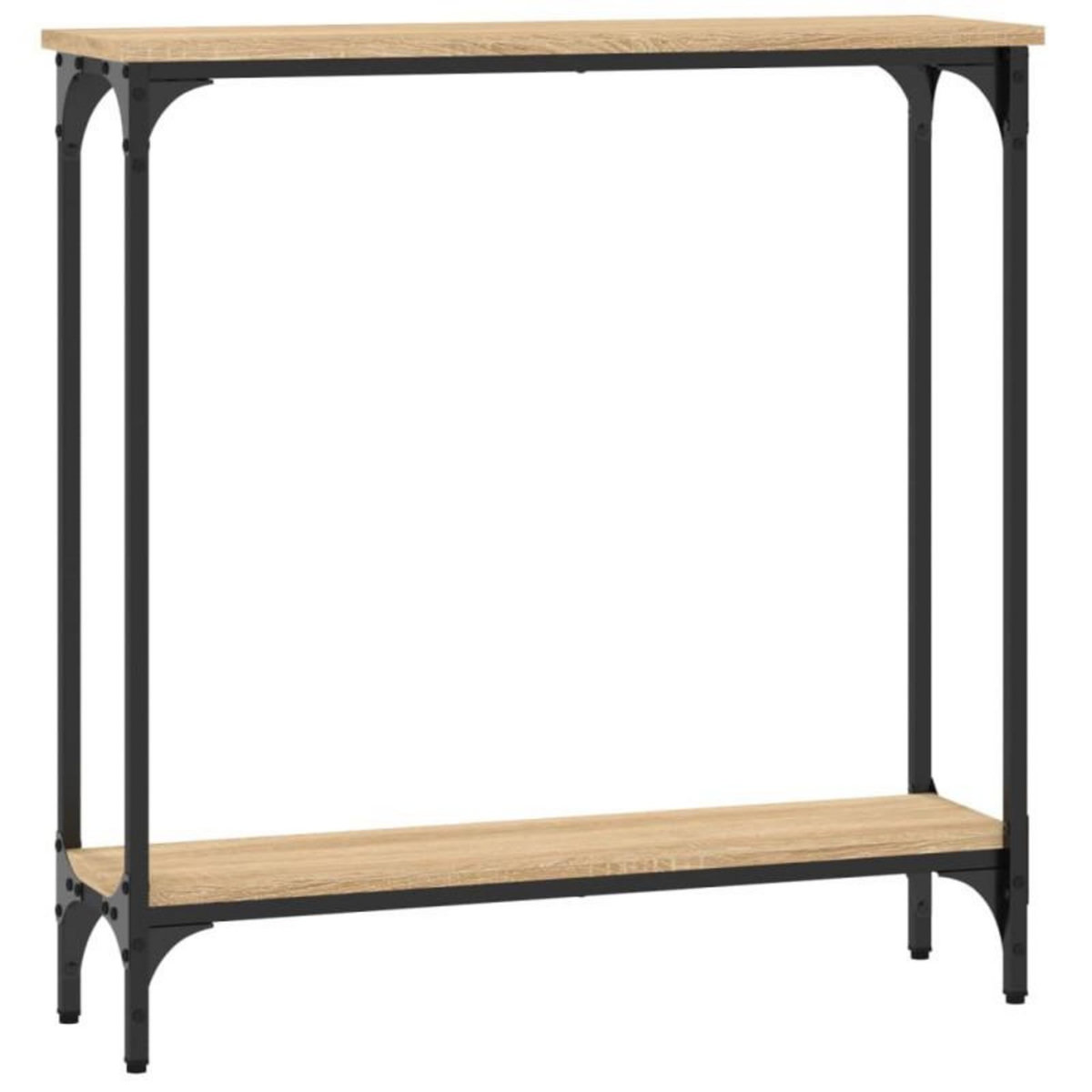 VIDAXL Table console chêne sonoma 75x22,5x75 cm bois d ingénierie