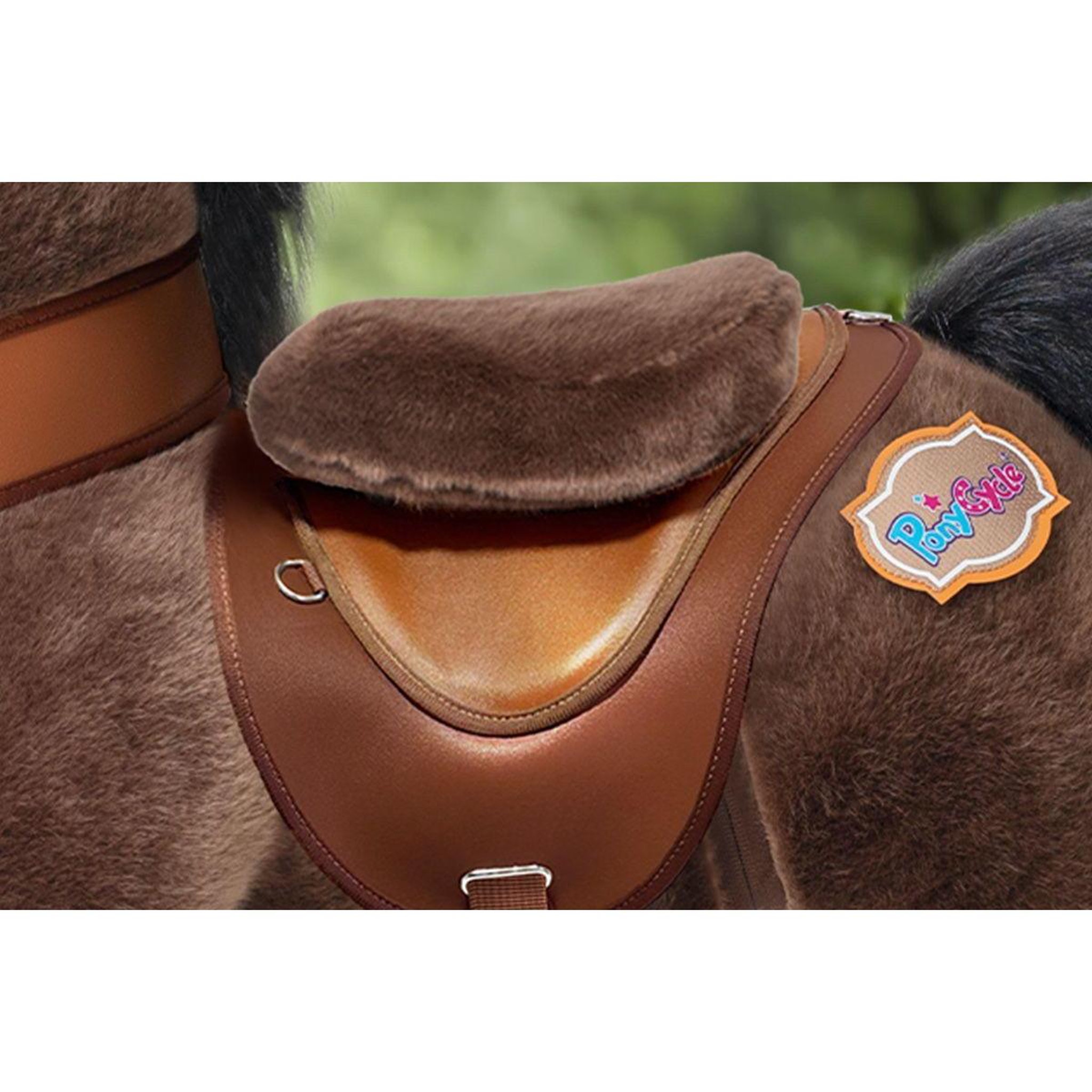 Voir la diapositive 2 : Ponycycle Cheval Porteur Enfant Modele Y marron