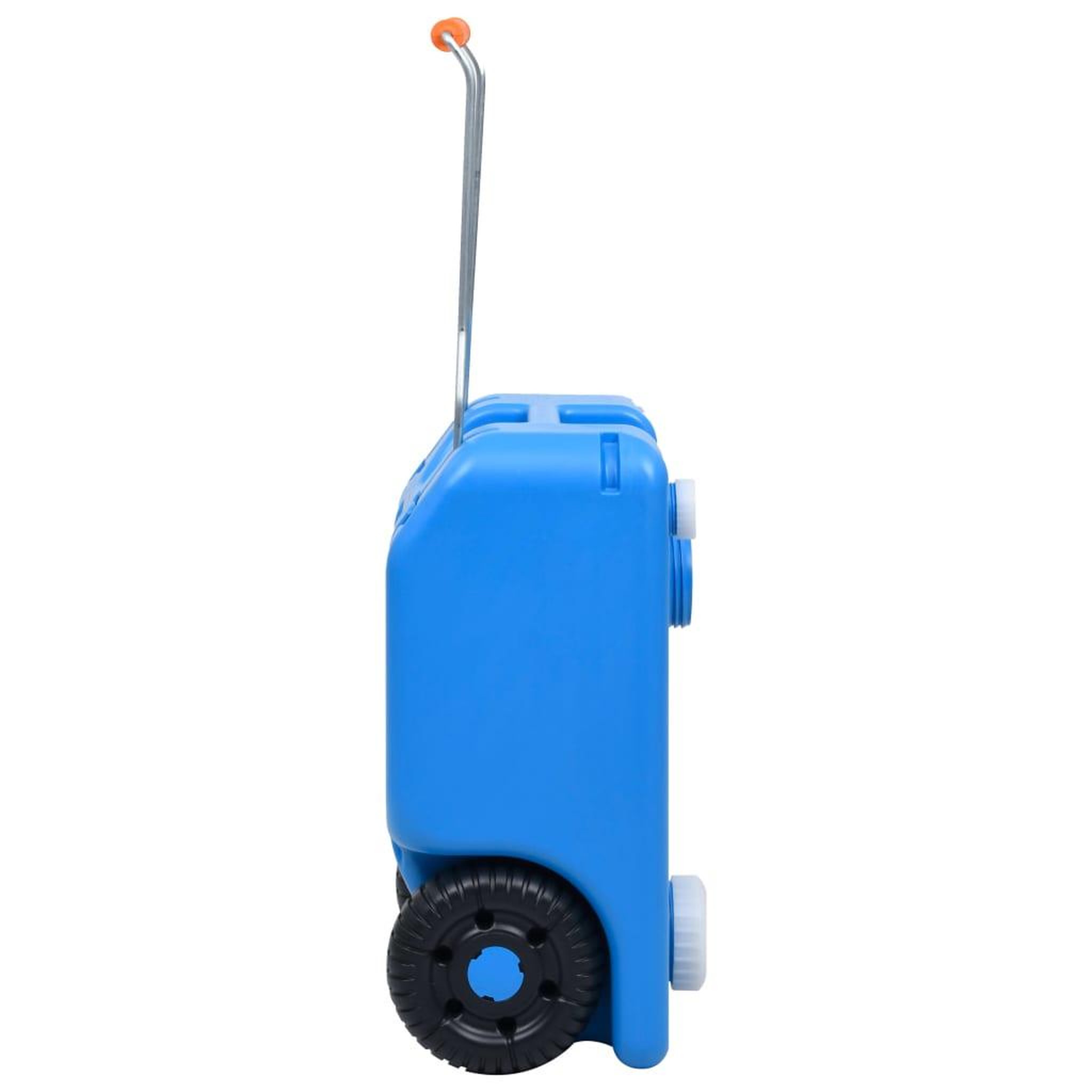 Voir la diapositive 3 : VIDAXL Reservoir d'eau sur roues pour camping 25 L Bleu