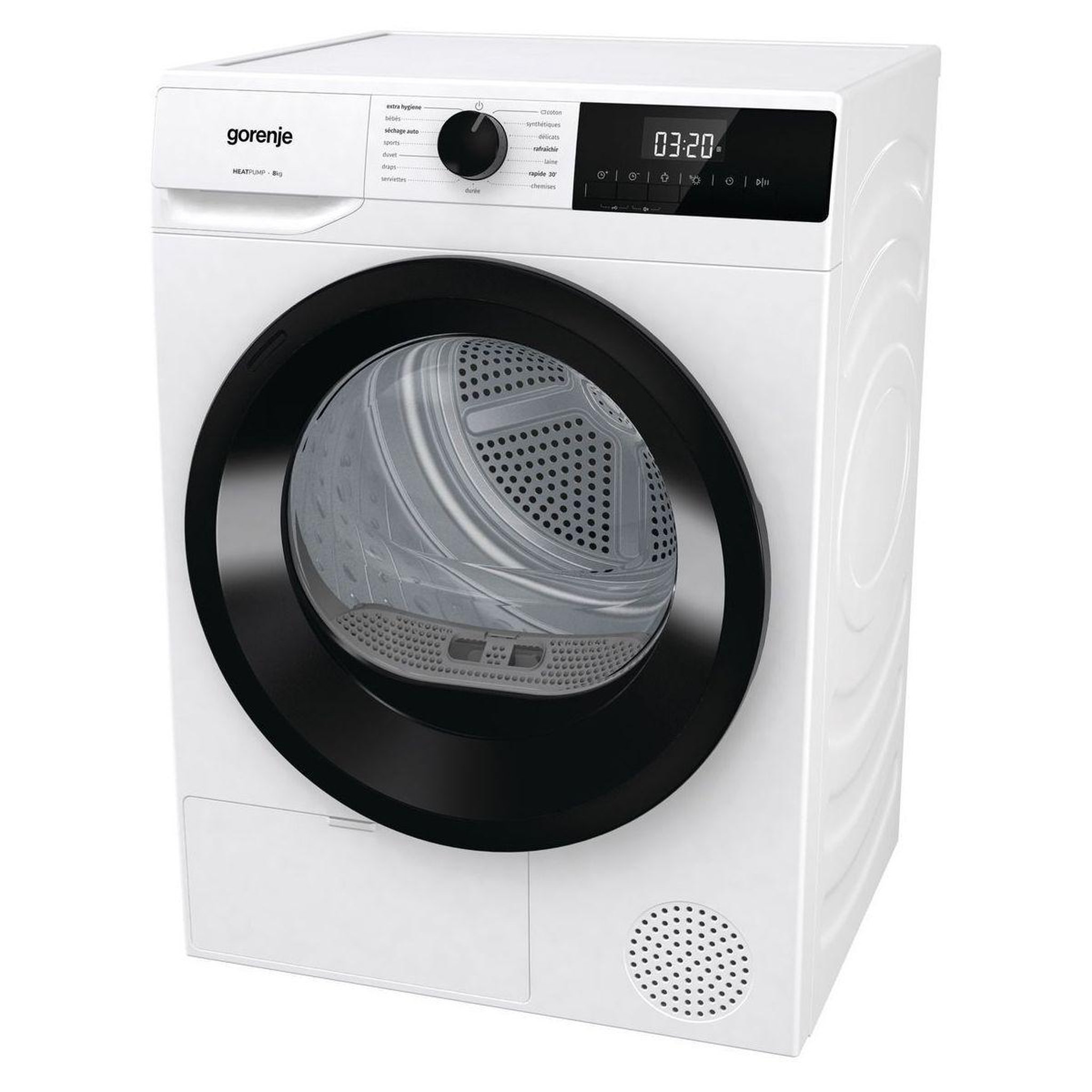 Voir la diapositive 5 : GORENJE Sèche linge pompe à chaleur dhne82