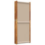 Voir la diapositive 5 : VIDAXL Cloison de separation 6 panneaux taupe 420x180 cm