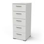 Voir la diapositive 2 : Chiffonnier 5 tiroirs L39 cm LIZZIE