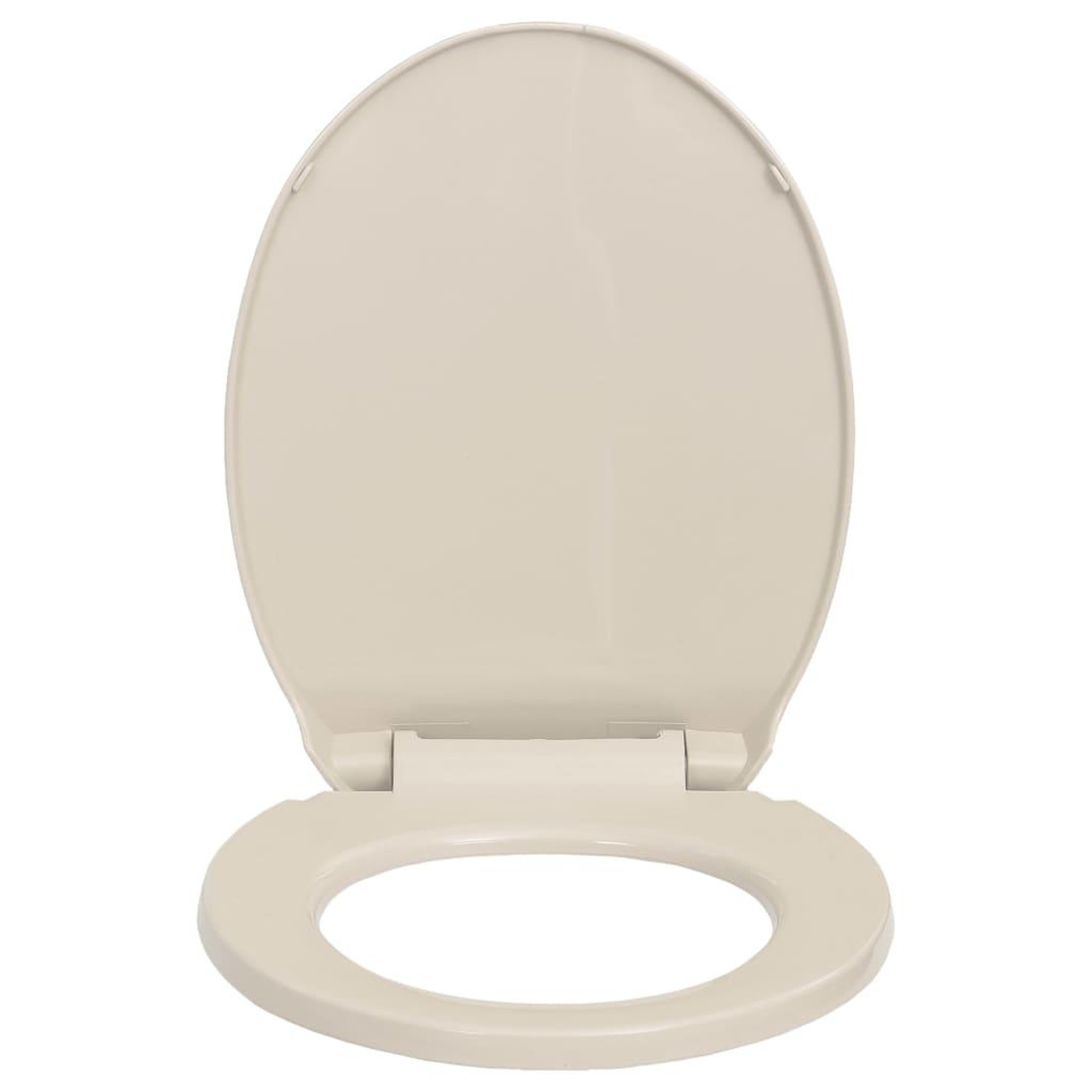 Voir la diapositive 4 : VIDAXL Siege de toilette a fermeture en douceur Abricot Ovale