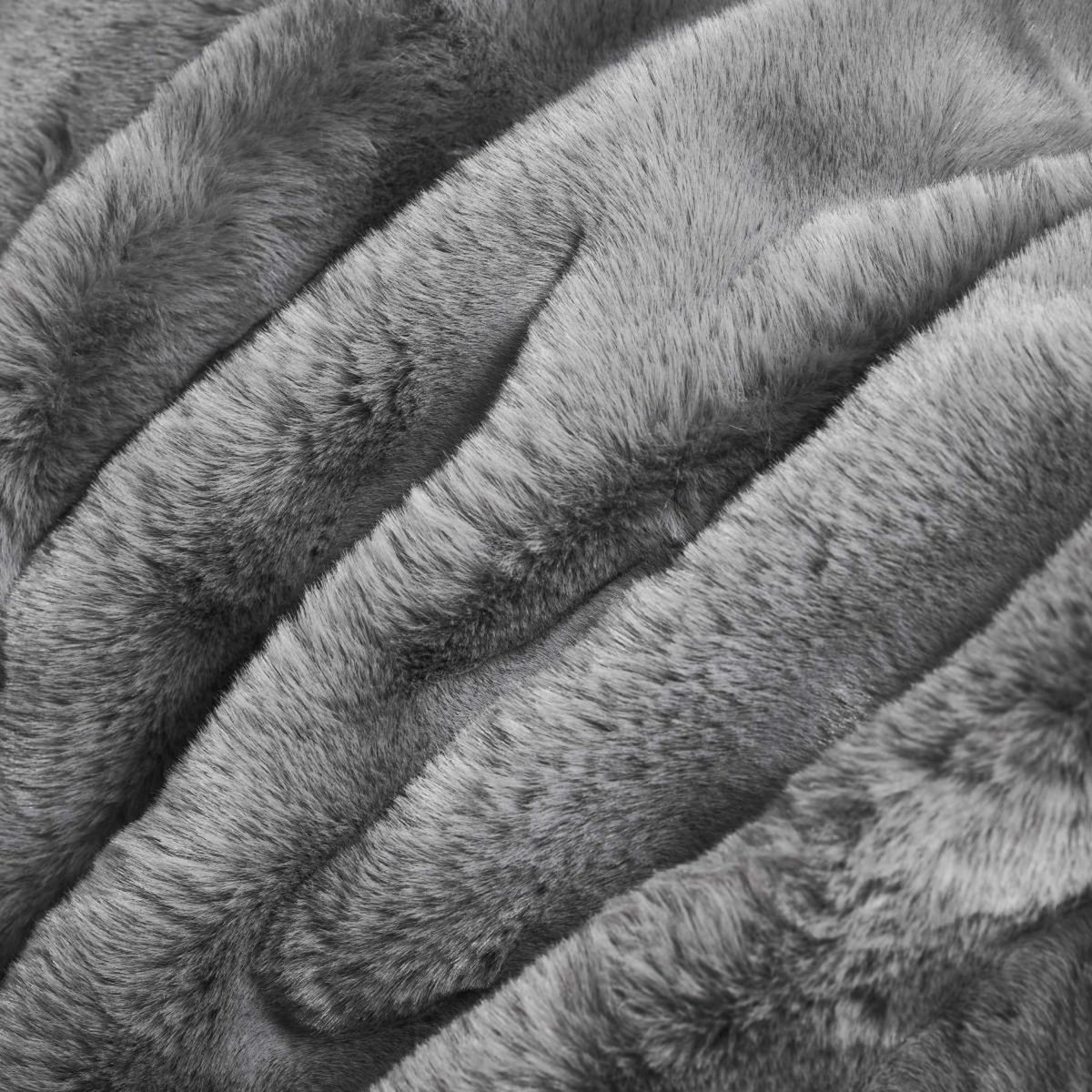 FUTURE HOME Plaid fausse fourrure 150x200 cm