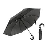 Alistair Parapluie automatique compact et resistant - Anti vent et retournement - ALISTAIR - Marque francaise garantie 1 an. Coloris disponibles : Noir