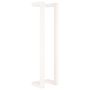 Voir la diapositive 2 : VIDAXL Porte-serviette Blanc 23x18x90 cm Bois de pin massif