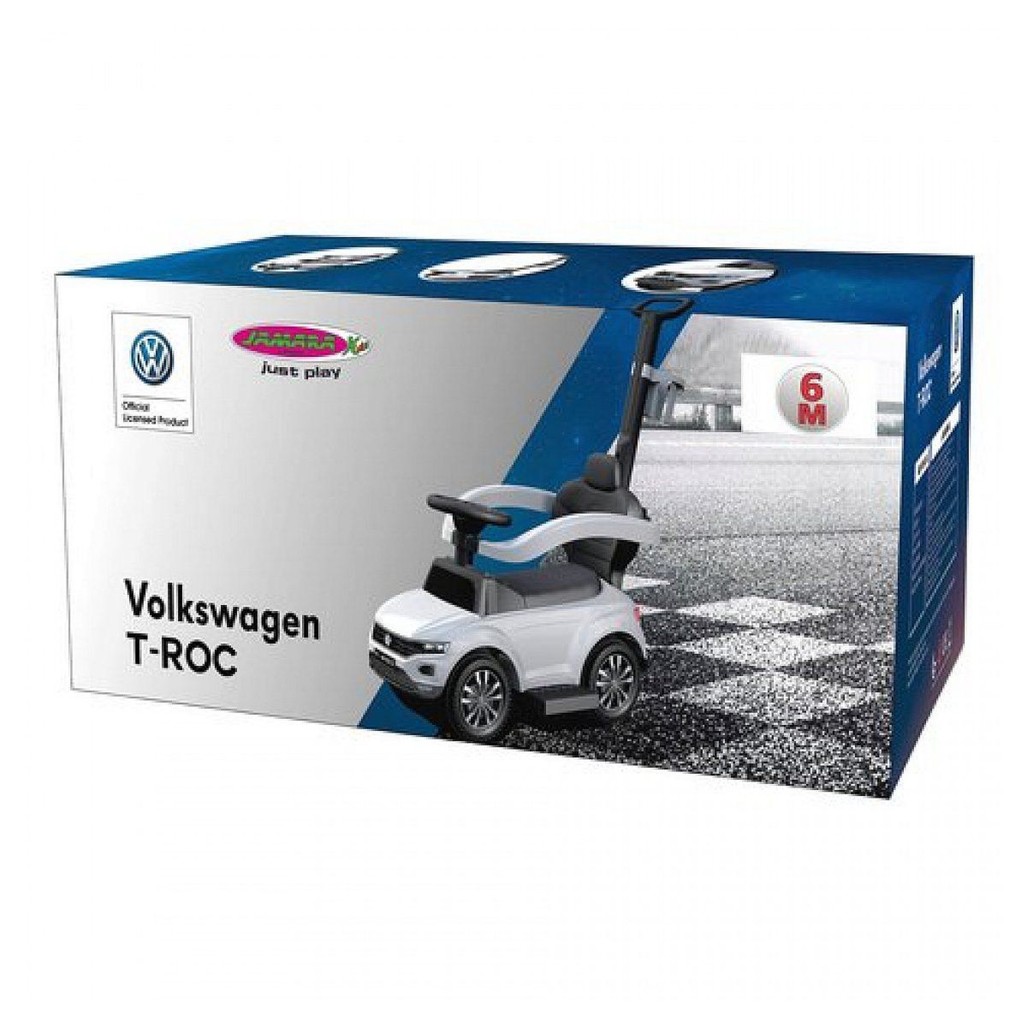 Voir la diapositive 4 : Jamara Push-car vw t-roc 3en1 rouge