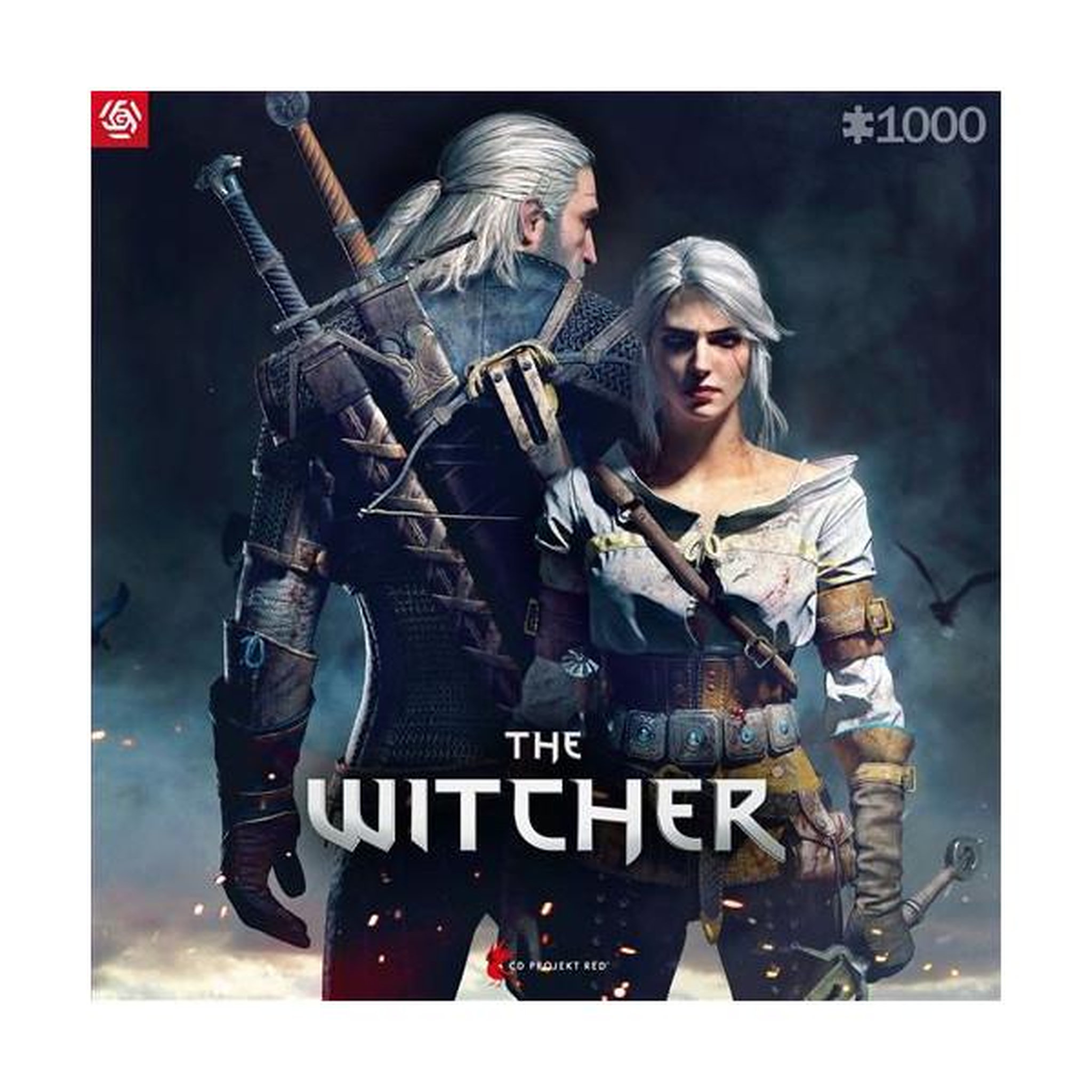 MARKET24 Puzzle 1000 pièces The Witcher Geralt & Ciri
