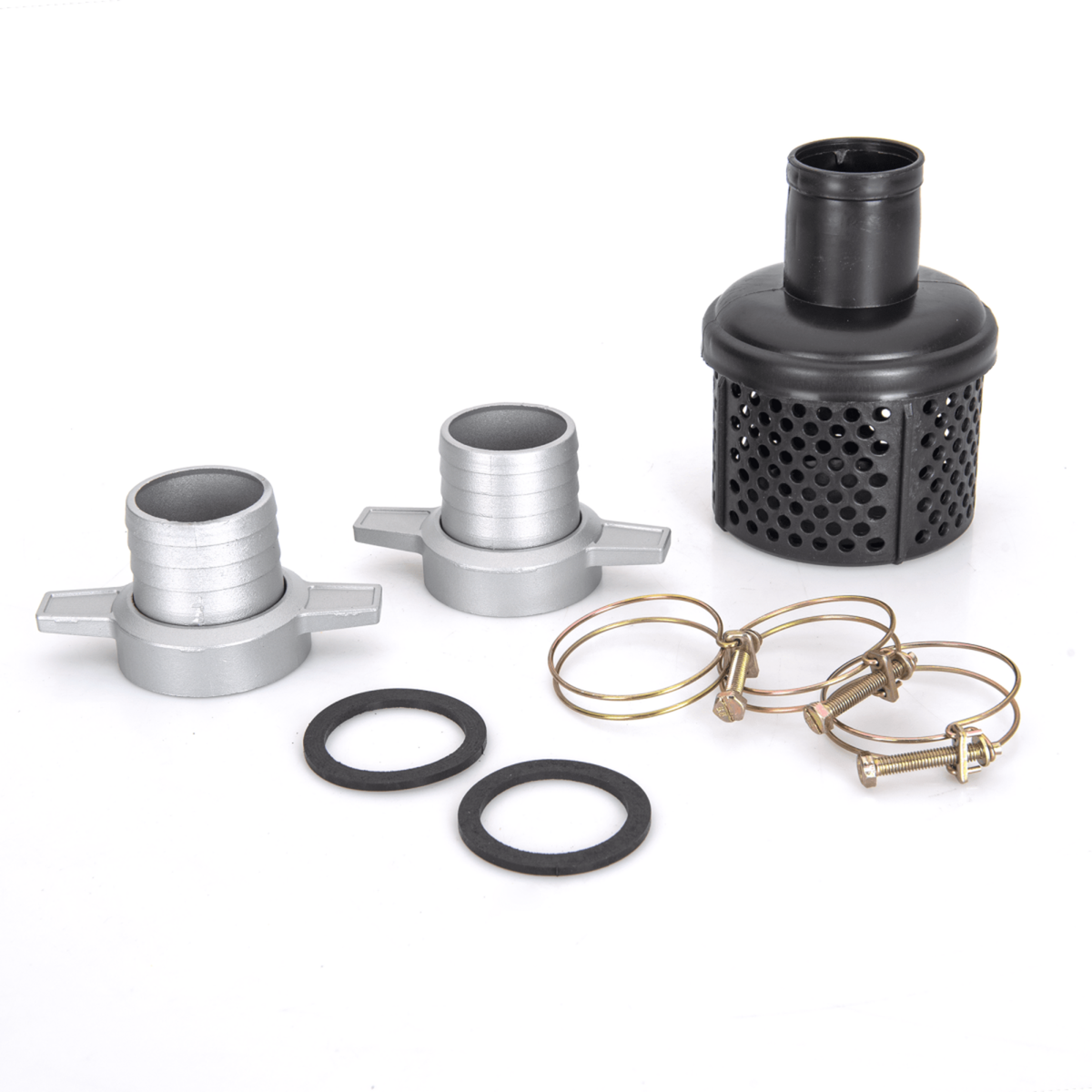 VITO Motopompe essence 5.5 CV 163 cm³ Autonomie 3h Débit max 30m³/h Tuyaux : 2  / 50 mm VITO