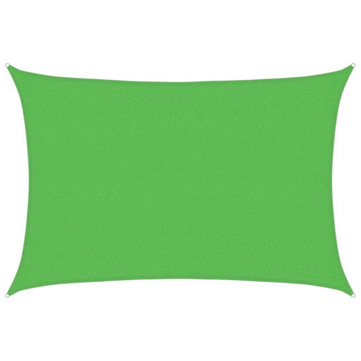 VIDAXL Voile d'ombrage 160 g/m^2 Vert clair 2,5x4 m PEHD