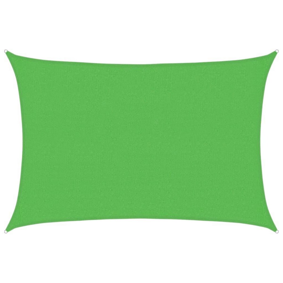 VIDAXL Voile d'ombrage 160 g/m^2 Vert clair 2,5x4 m PEHD
