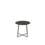 Voir la diapositive 2 : Paris Prix Table d'Appoint en Teck  Lucille  45cm Noir