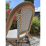Voir la diapositive 5 : Paris Prix Lot de 2 Chaises de Jardin Empilable  Bistro  87cm Bleu