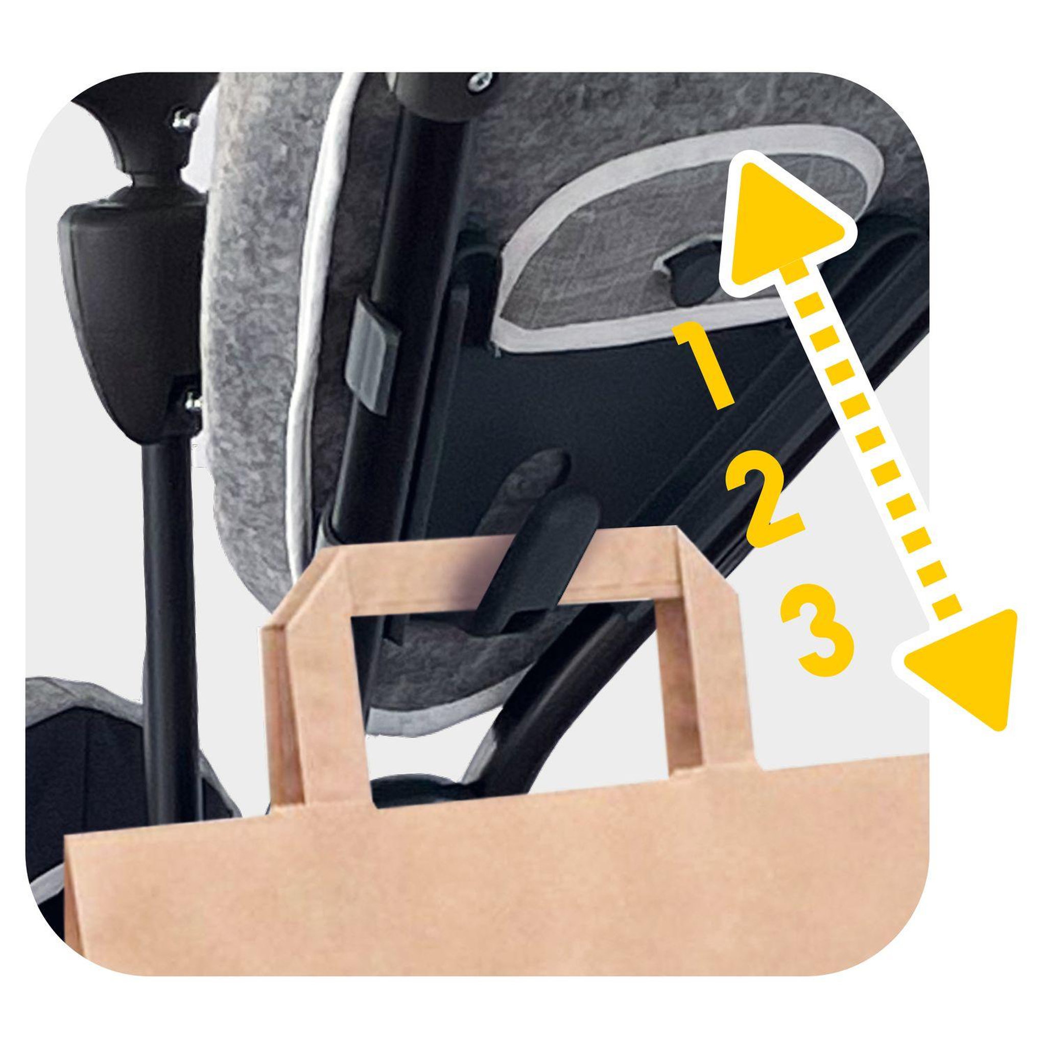 Voir la diapositive 5 : SMOBY Tricycle Baby Driver Plus - Gris