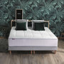 Voir la diapositive 4 : IDLITERIE Ensemble matelas Ressort 7 zones + sommier + oreiller + couette - FABRICATION FRANCAISE