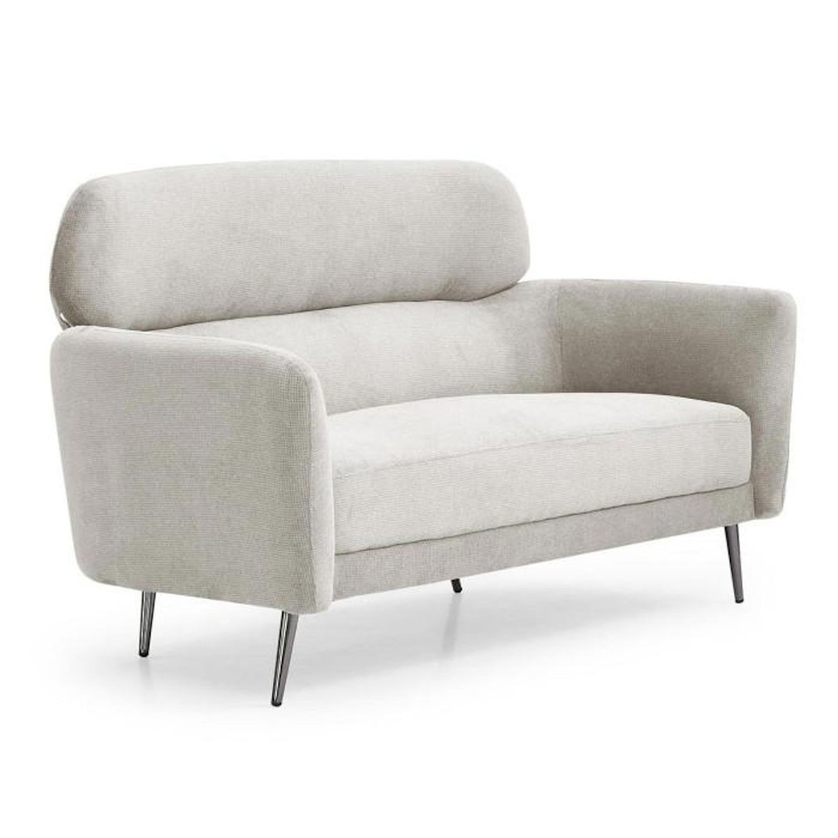 Paris Prix Canapé 2 Places en Tissu  Harison  142cm Beige