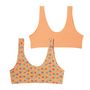 Voir la diapositive 6 : Athena Lot de 2 brassières fille Ecopack Girl Mode   Fille