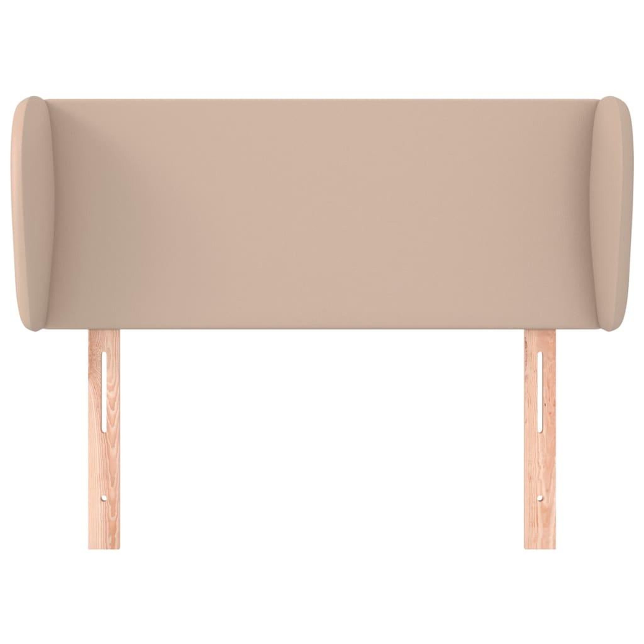 Voir la diapositive 3 : VIDAXL Tete de lit avec oreilles Cappuccino 103x23x78/88 cm Similicuir