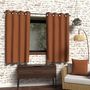Voir la diapositive 2 : SOLEIL D'OCRE Rideau à oeillets en microfibre lavée BOHEME, par Soleil d'Ocre