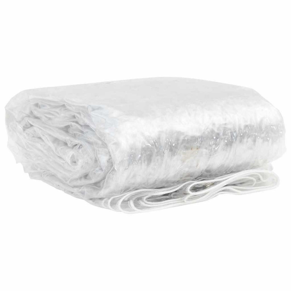 VIDAXL Bache transparente avec œillets 1x5 m PVC