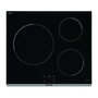 Voir la diapositive 3 : BRANDT Plaque de cuisson induction - BRANDT - 3 zones - L60 cm - TI364B - 7200 W - Noir