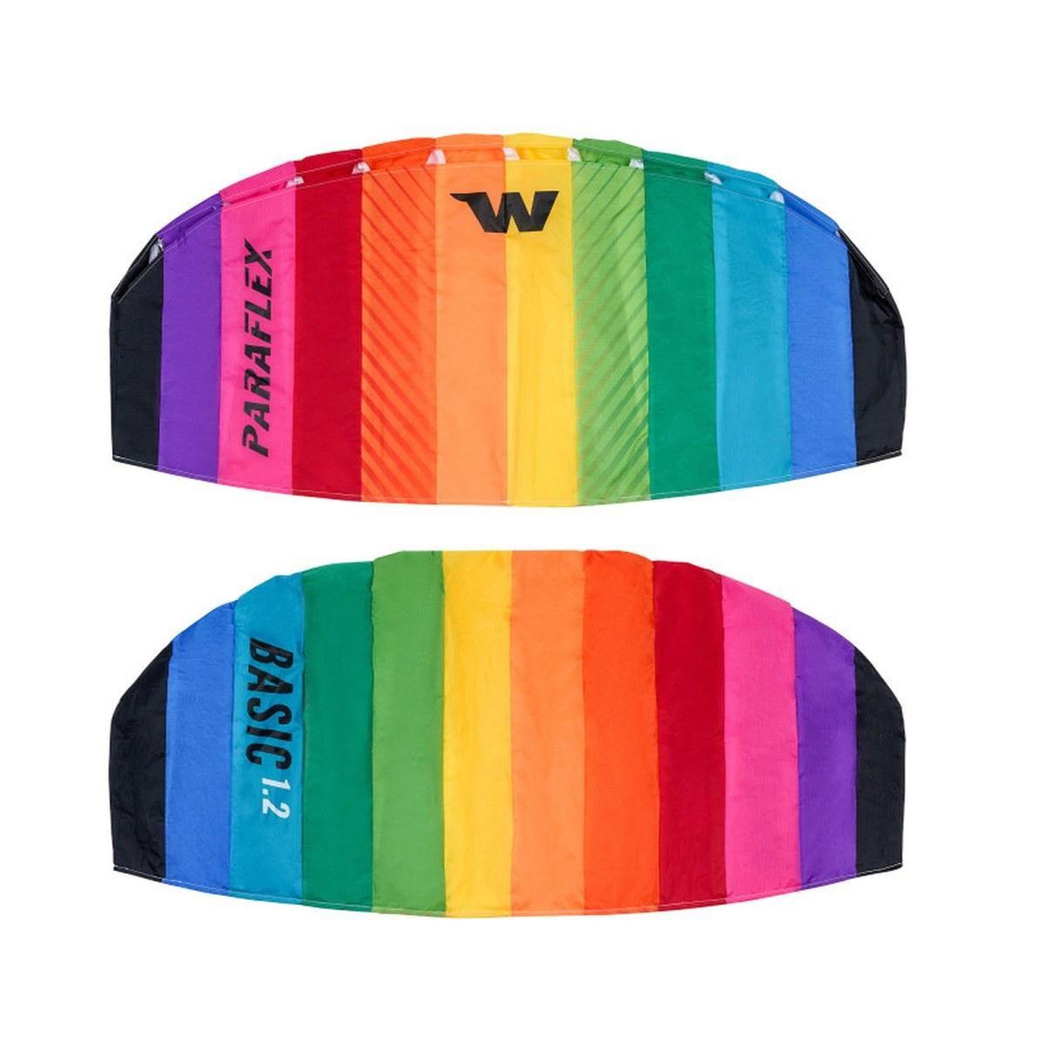 Voir la diapositive 3 : WOLKENSTURMER Paraflex Basic 1.2 Prêt à voler-120cm d'envergure - Rainbow