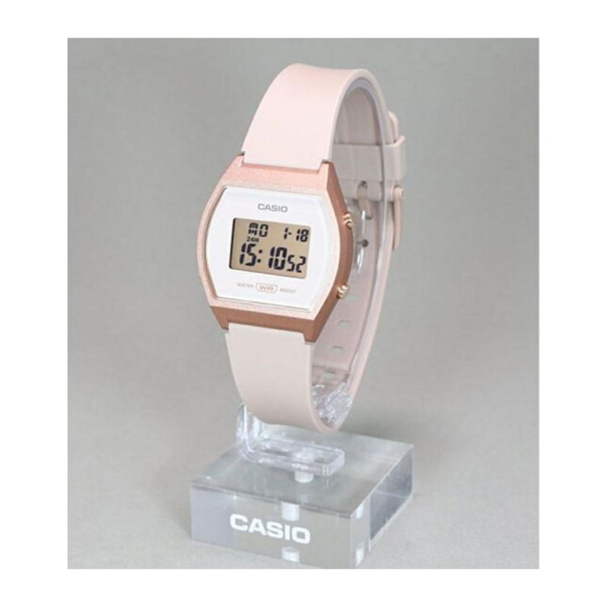 CASIO Montre Femme CASIO Collection Rose - Étanche 3 ATM - Chronometre - Compte a rebours - Alarme