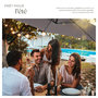 Voir la diapositive 3 : tectake Parasol ø 350 cm gris