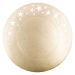 SANSMARQUE Sous assiettes en carton 34cm x4