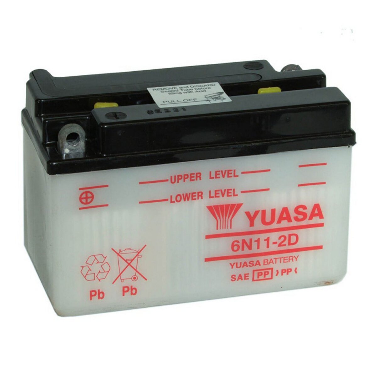 YUASA Batterie moto YUASA 6N11-2D 6V 11.6AH