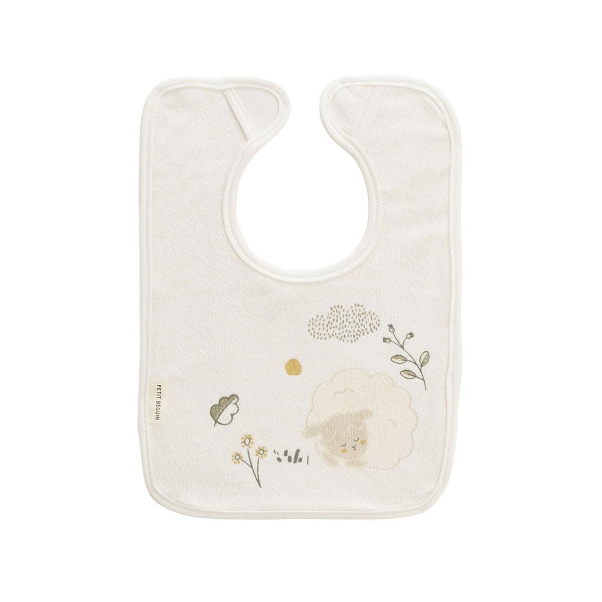 Petit Béguin Lot de 3 bavoirs bébé Câlins