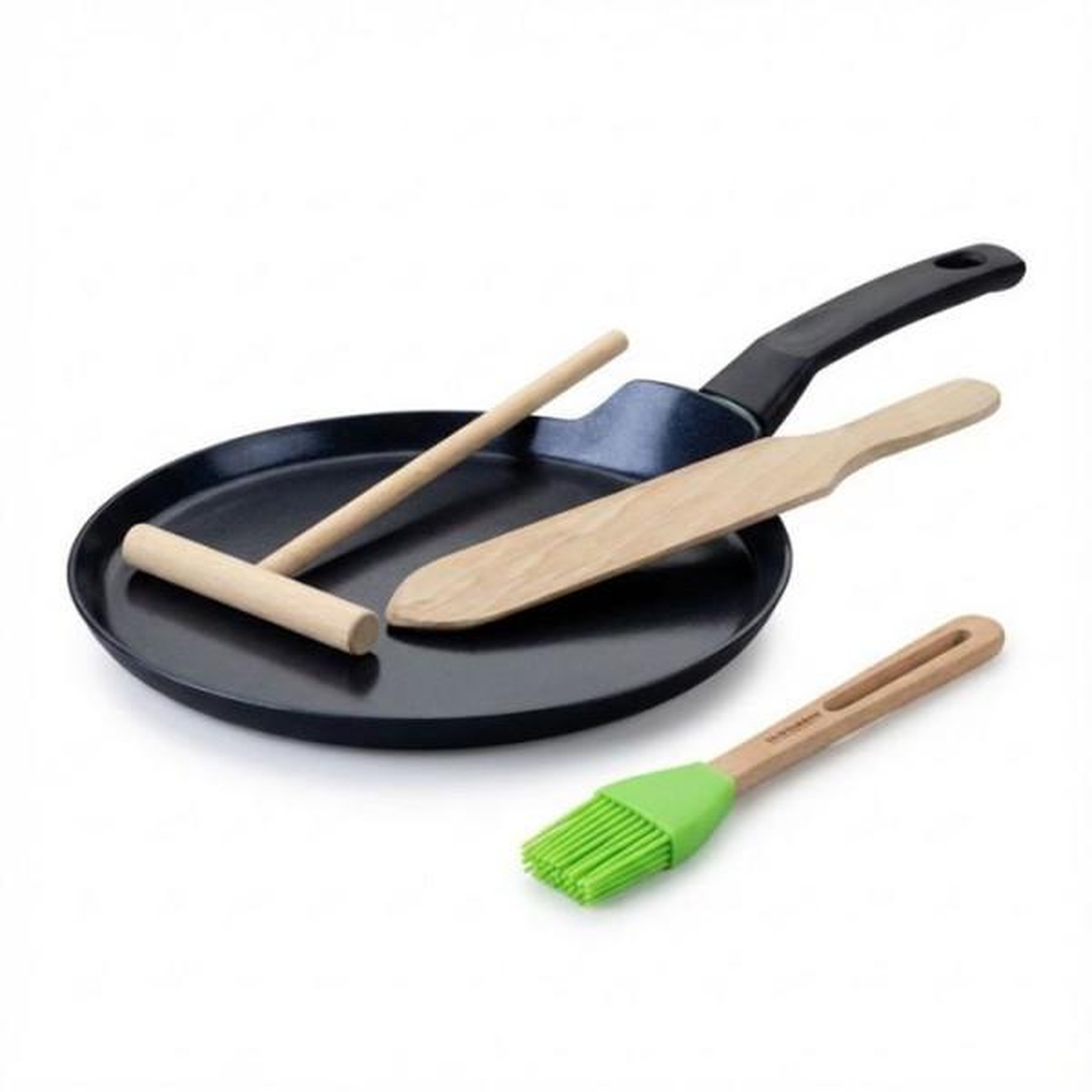 Fackelmann Set chandeleur crepiere - fackelmann - brandao - ø 26 cm - 3 ustensiles