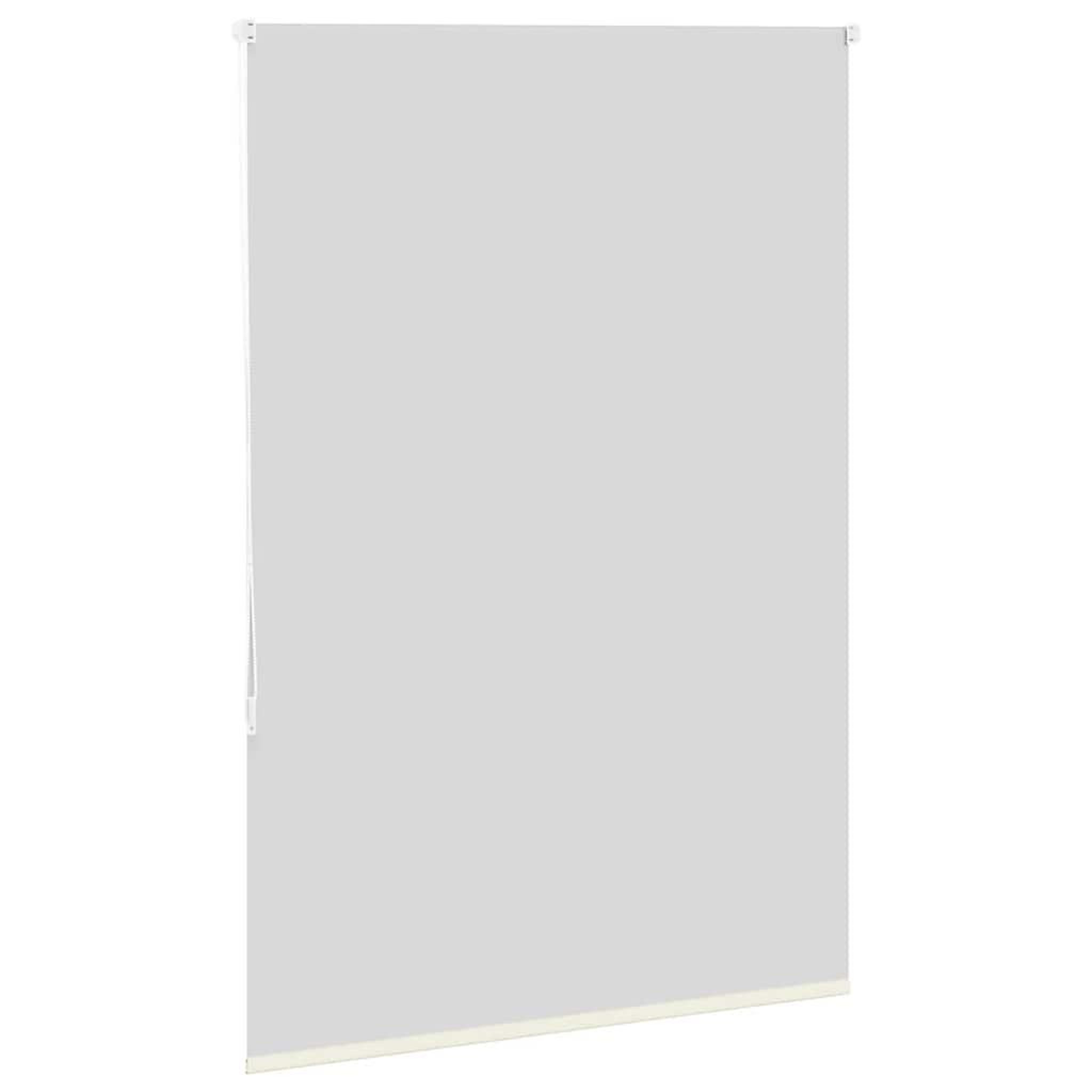 Voir la diapositive 4 : VIDAXL Store enrouleur occultant blanc casse 110x175 cm largeur tissu