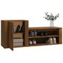 Voir la diapositive 4 : VIDAXL Armoire a chaussures Chene marron 130x35x54cm Bois d'ingenierie