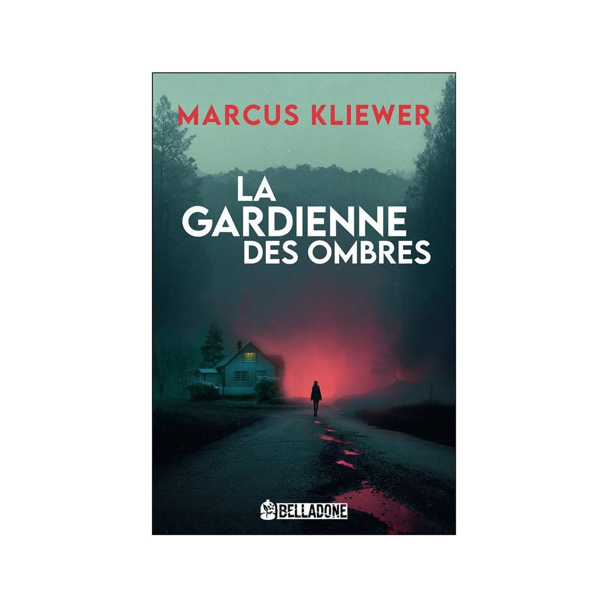 Album CD La Gardienne des ombres – roman de Marcus Kliewer, édition broché vert foncé, 224 pages, trad. Laurent Bury