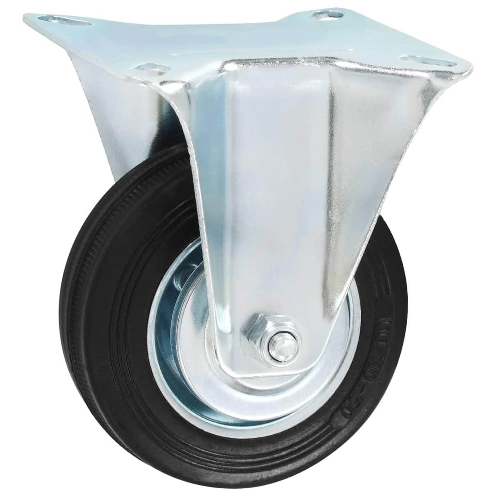 Voir la diapositive 3 : VIDAXL 24 pcs Roulettes fixes 100 mm
