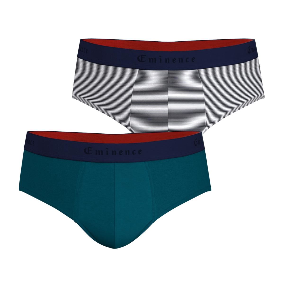 Eminence Lot de 2 slips homme Fait en France