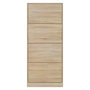 Voir la diapositive 4 : VIDAXL Armoire a chaussures Chene sonoma 63x24x147cm Bois d'ingenierie