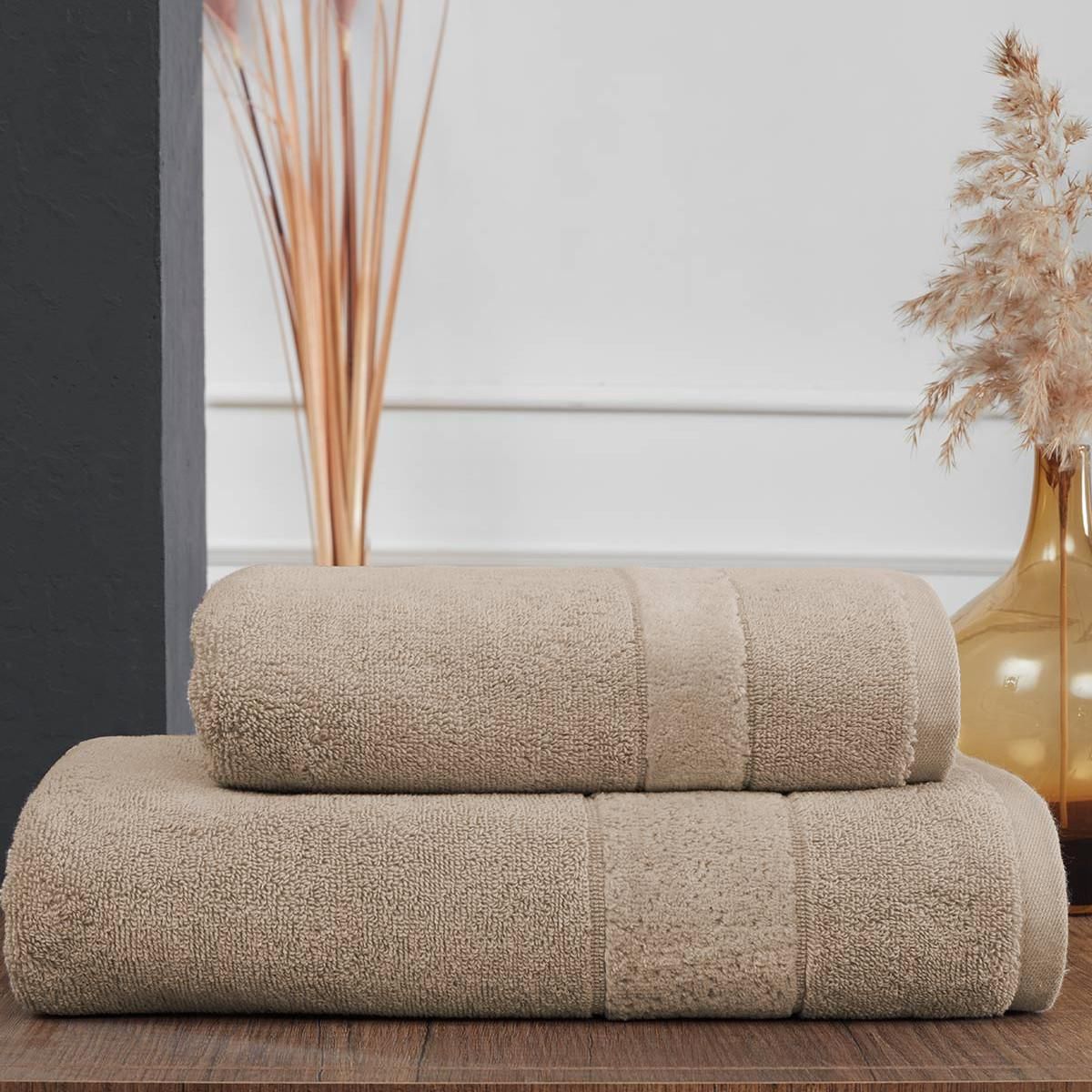 Sensei Maison Ensemble de bain 2 pièces 650 g/m² CALIFORNIA