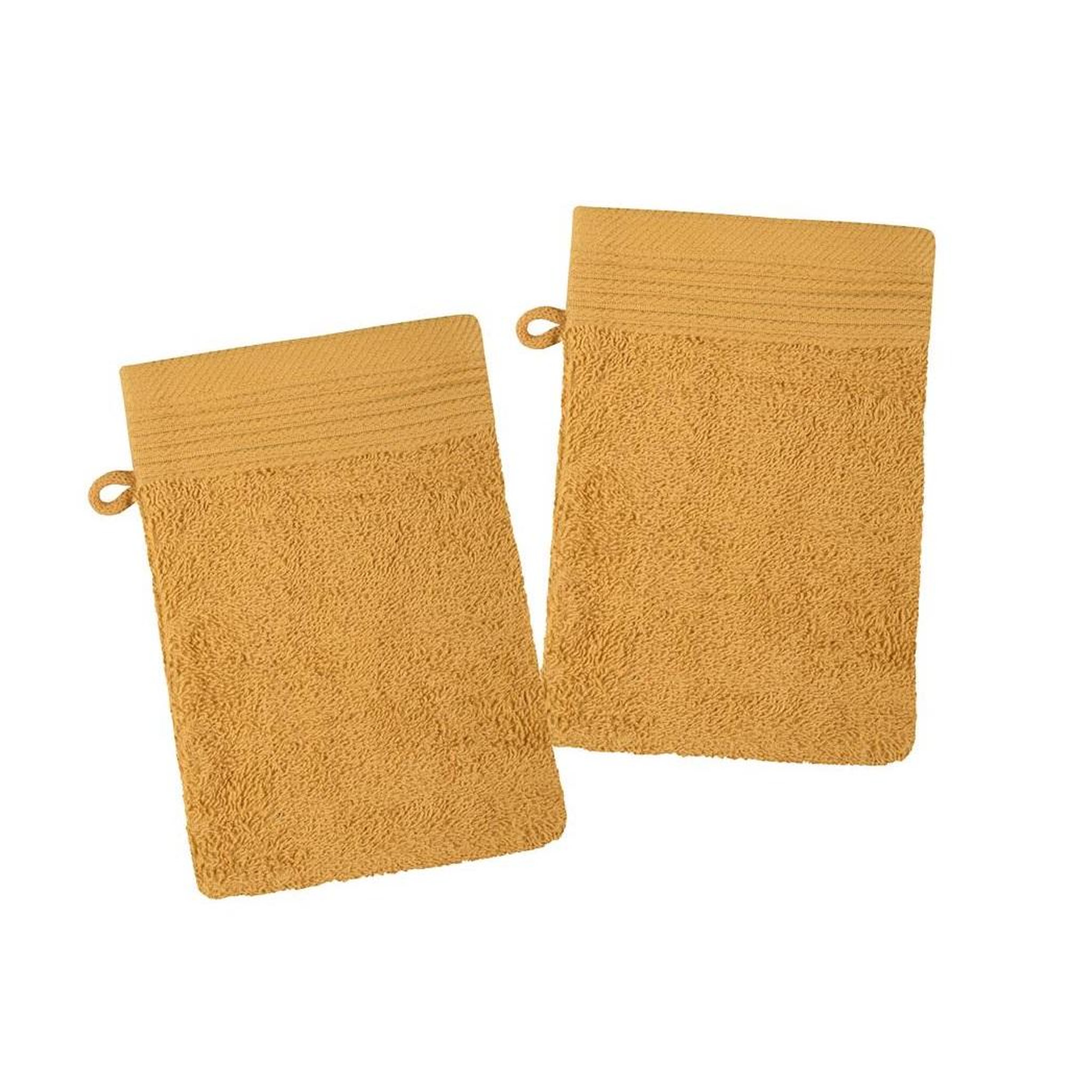 Voir la diapositive 1 : Eden Lot de 2 gants de toilette lilas