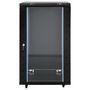 Voir la diapositive 3 : VIDAXL Coffret de réseau 18U 19 IP20 noir 60x60x100 cm