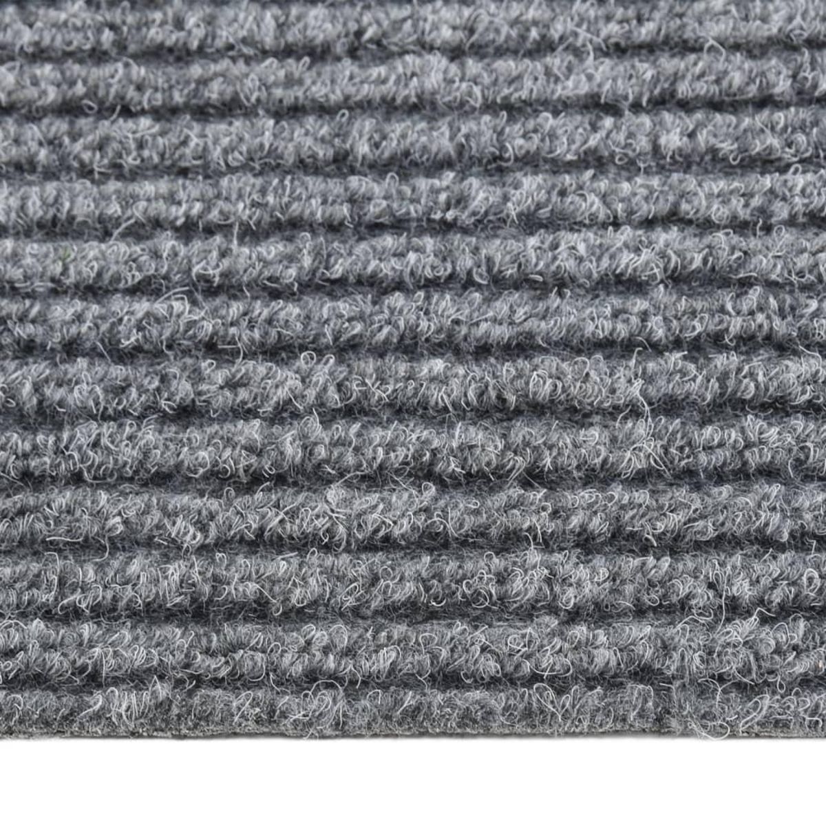 VIDAXL Tapis 100x250 cm Gris