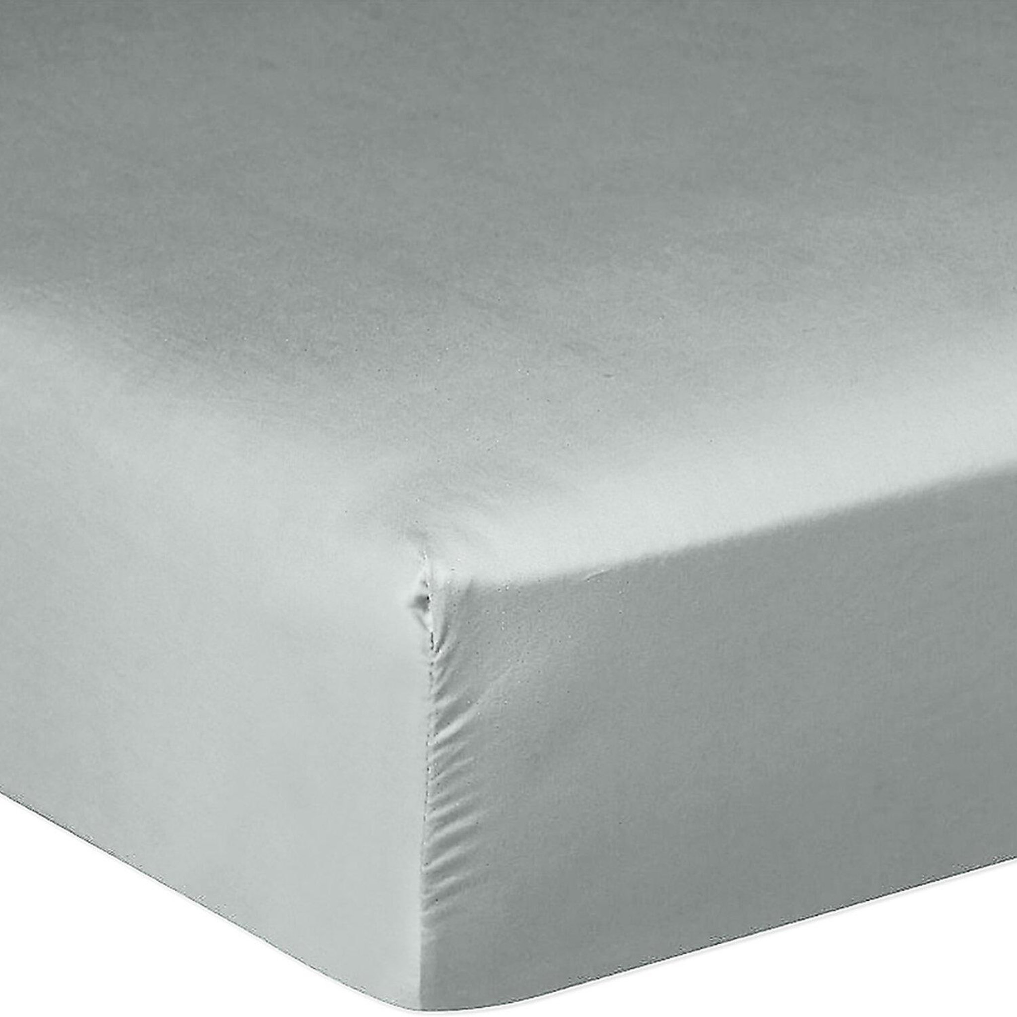 Voir la diapositive 1 : BATON ROUGE Drap housse 100% satin de coton 105 fils
