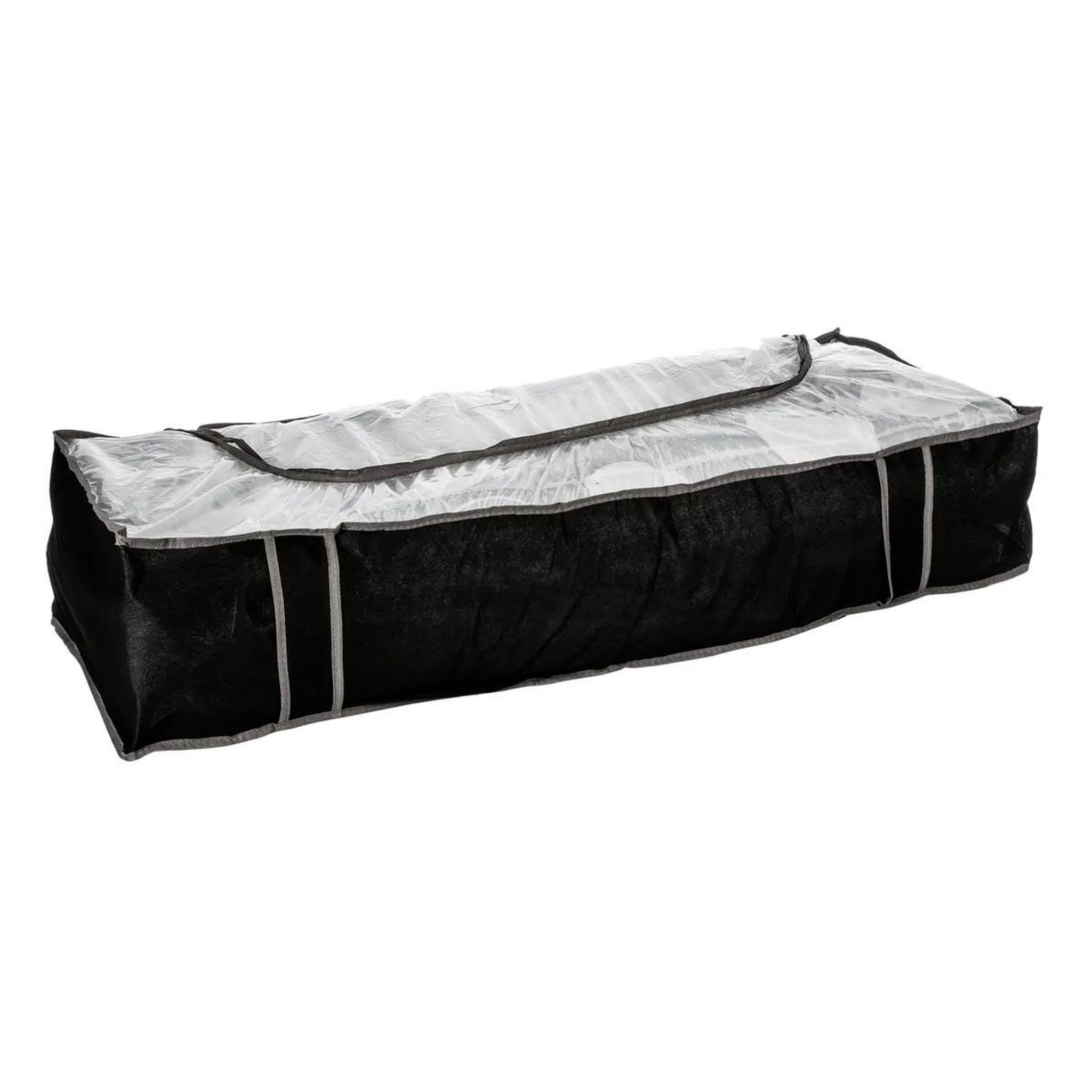 B BASIC & CO Housse de rangement lit pliable  order  100cm noir