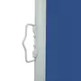VIDAXL Auvent lateral retractable de patio 117x500 cm Bleu