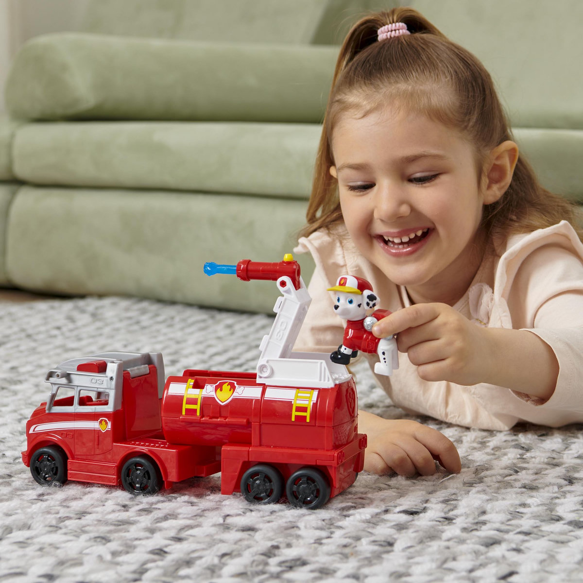 SPIN MASTER Camion et Figurine Marcus Big Truck Pups La Pat' Patrouille