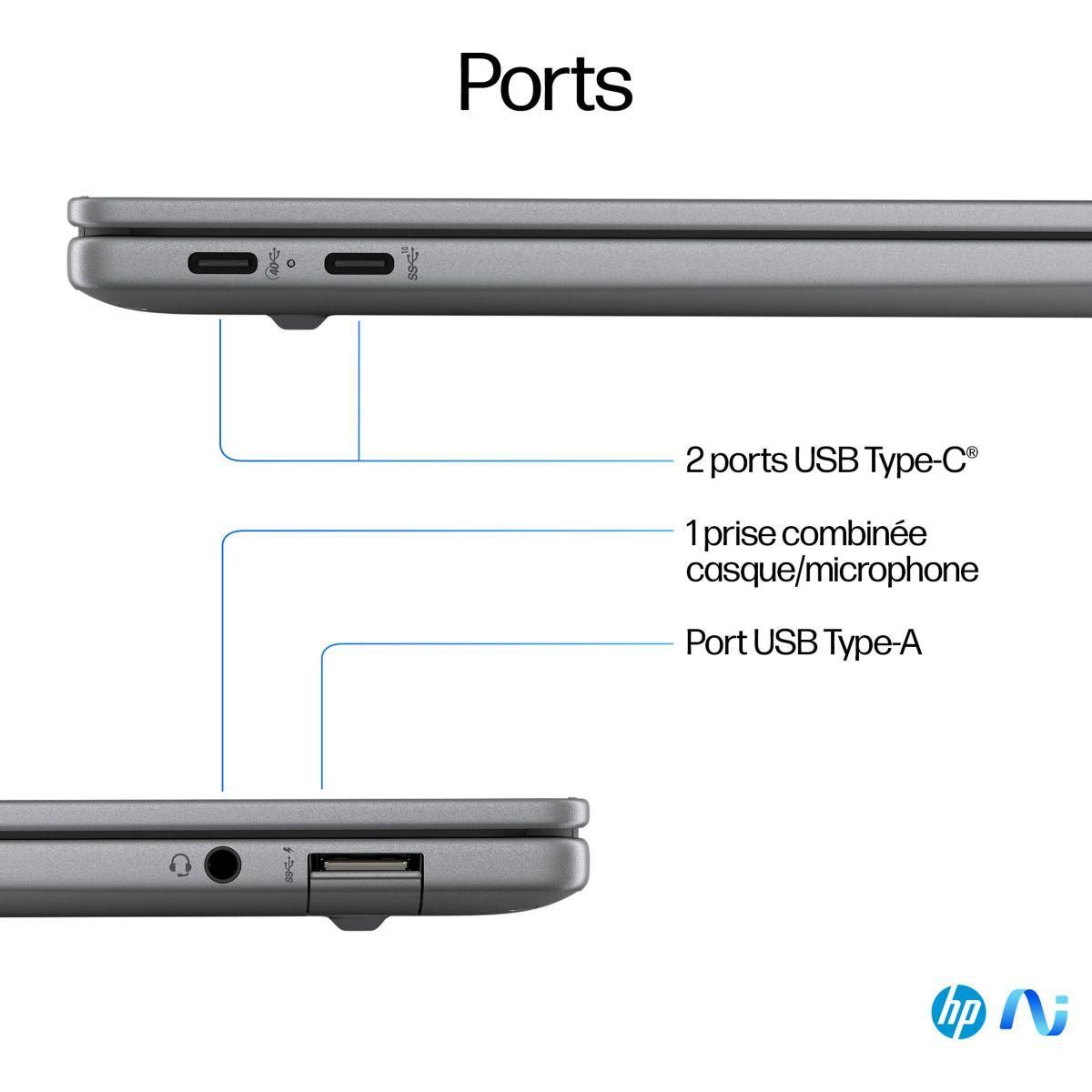 HP Ordinateur portable OmniBook X 14-fe0000nf Copilot+